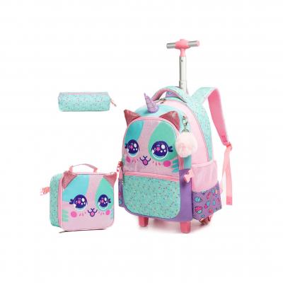 Unicorn Roller Backpack with Wheels-TL210-002