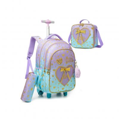 Girls Rolling Backpack-TL210-008