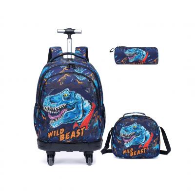 Rolling Backpack for Boys Dinosaur-TL211-015